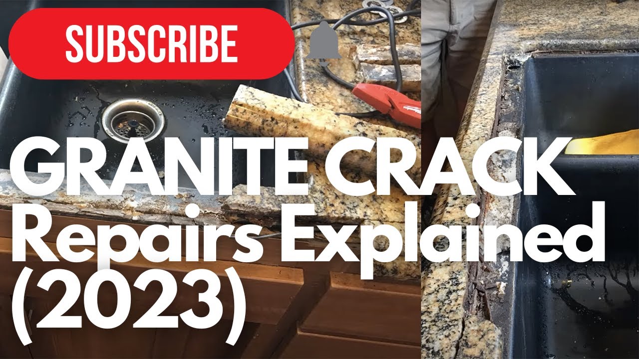 Granite Crack Repair And Rod Removal Explained Youtube