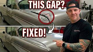 Famous Tri-Five Bodywork: Fixing the Hardest Gap on a '57 Chevy Profile