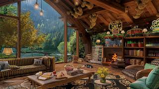 Relax on Friday in a Wooden House with Jazz | Soothing Jazz Music for a Happy, Comfortable Mood