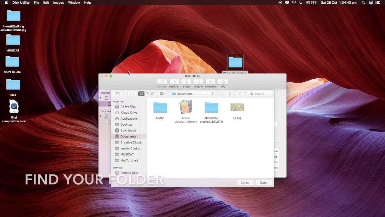 can i lock a folder on mac can i lock a folder on mac