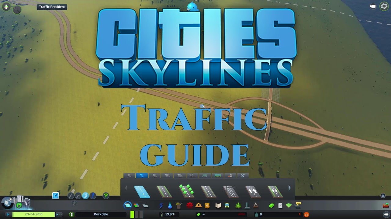 Cities Skylines - Traffic Tutorial - YouTube