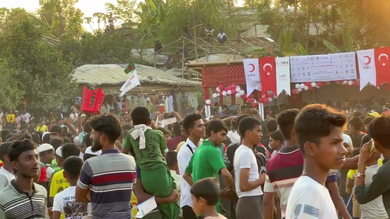 Congratulation to Rathe Daung team for winning the Final 👏 | Rohingya Football League ⚽️🏆
