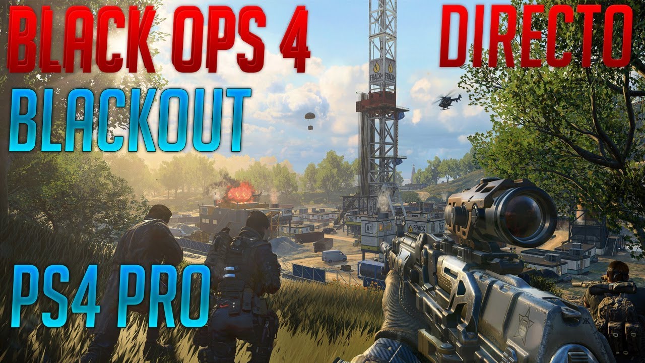 Call Of Duty Black Ops 4 -- Blackout --- Ps4 Pro --- Español Gameplay ...