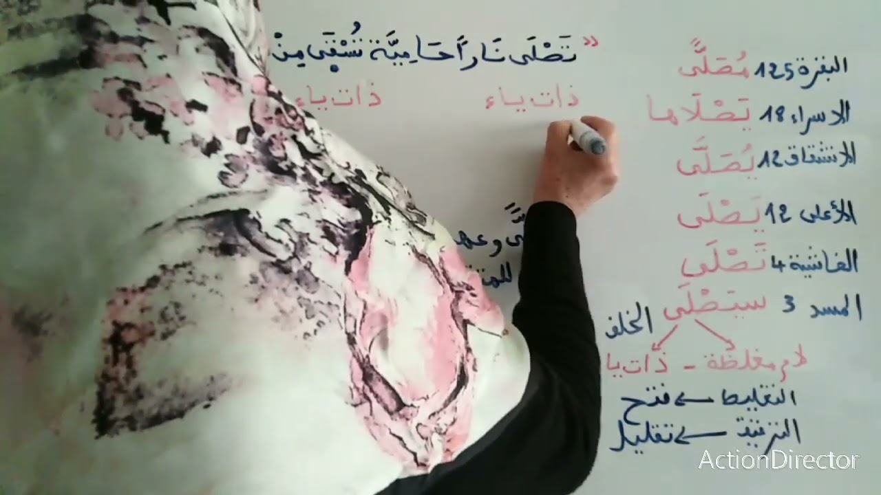 سؤال لطالبة:رسم المصحف بتوسط البدل هل نقرأ ذات الياء بالتقليل في يصلي، سيصلى.....