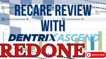 Dentrix Ascend Recare System Review | Best Settings, Reports & Recall Workflow for Dental Offices