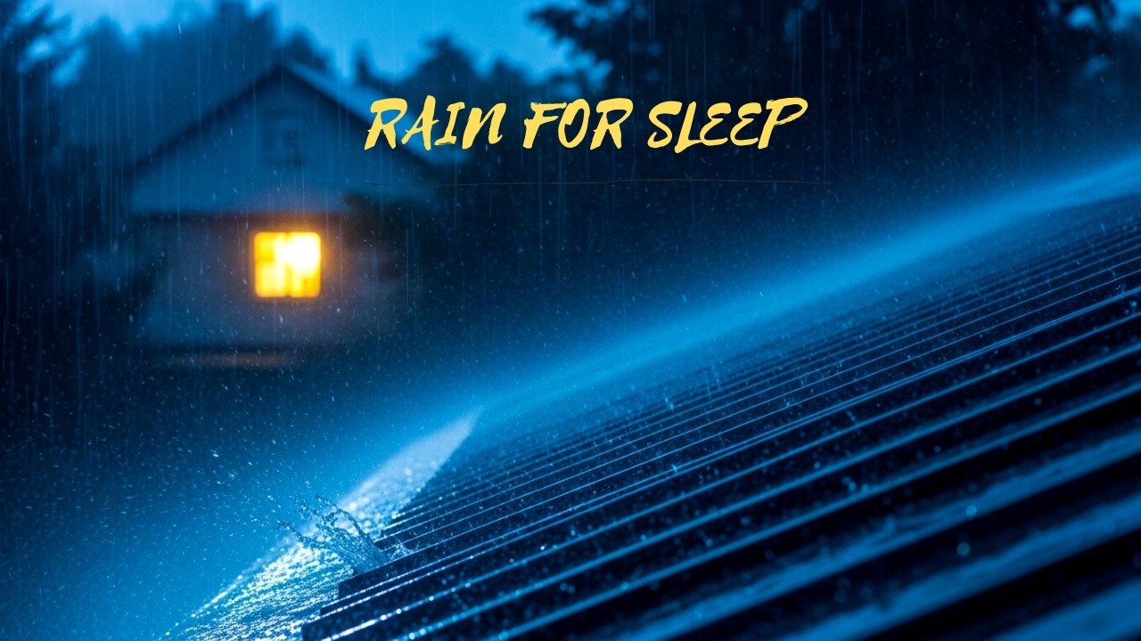Tropical Rain Sounds for Sleeping | Fast Sleep & Anxiety Relief