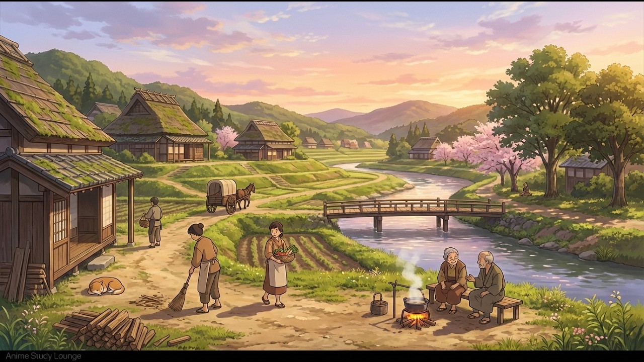 Coastal Morning Routine 101 🌊☀️ | Unique Sound Mix | Ghibli Days