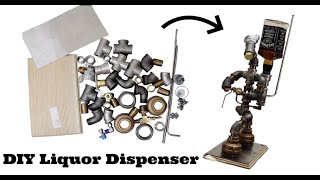 DIY Robot Liquor Dispenser | Amazing Homemade Alcohol Dispenser | Brilliant DIY Whiskey Dispenser