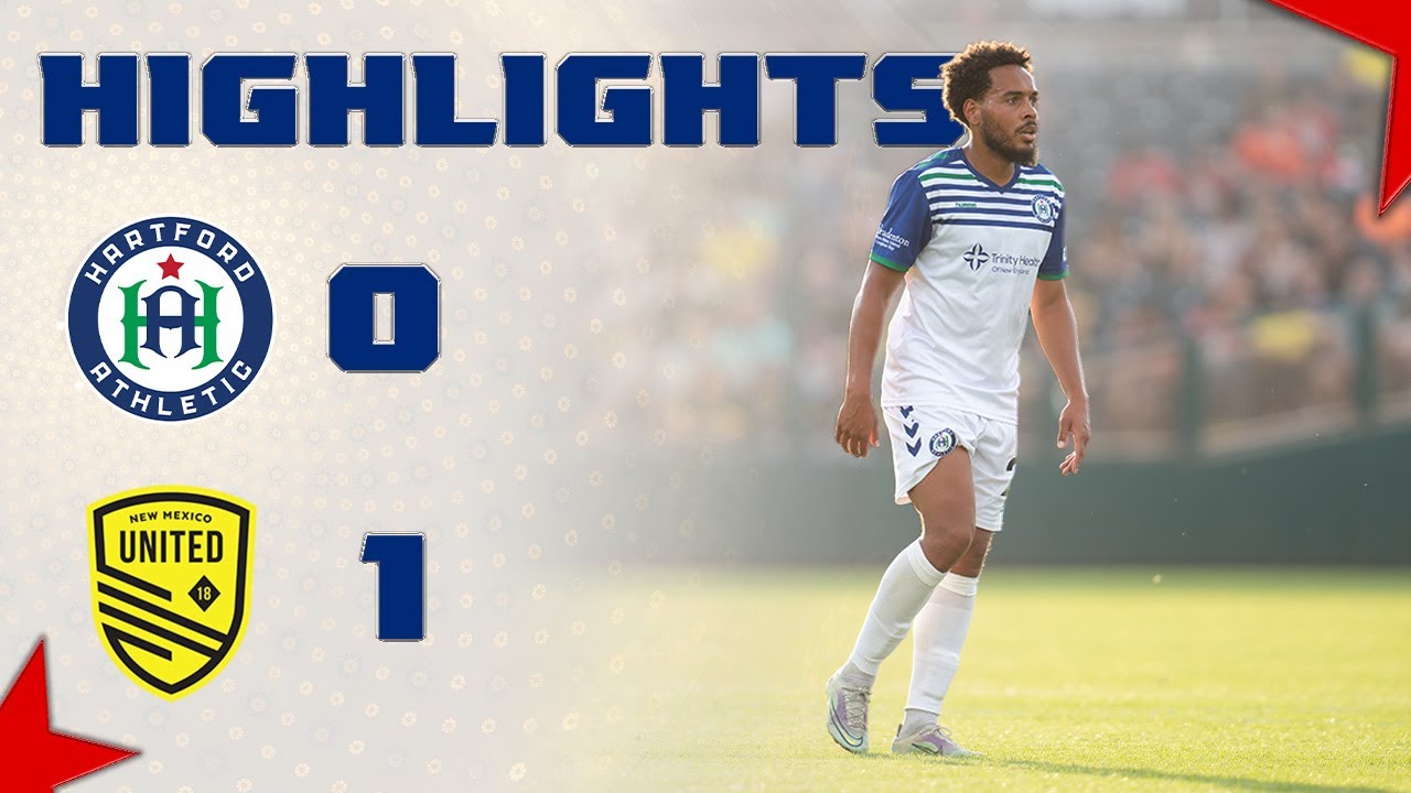 Hartford Athletic 0-1 New Mexico United | Highlights | USL Championship