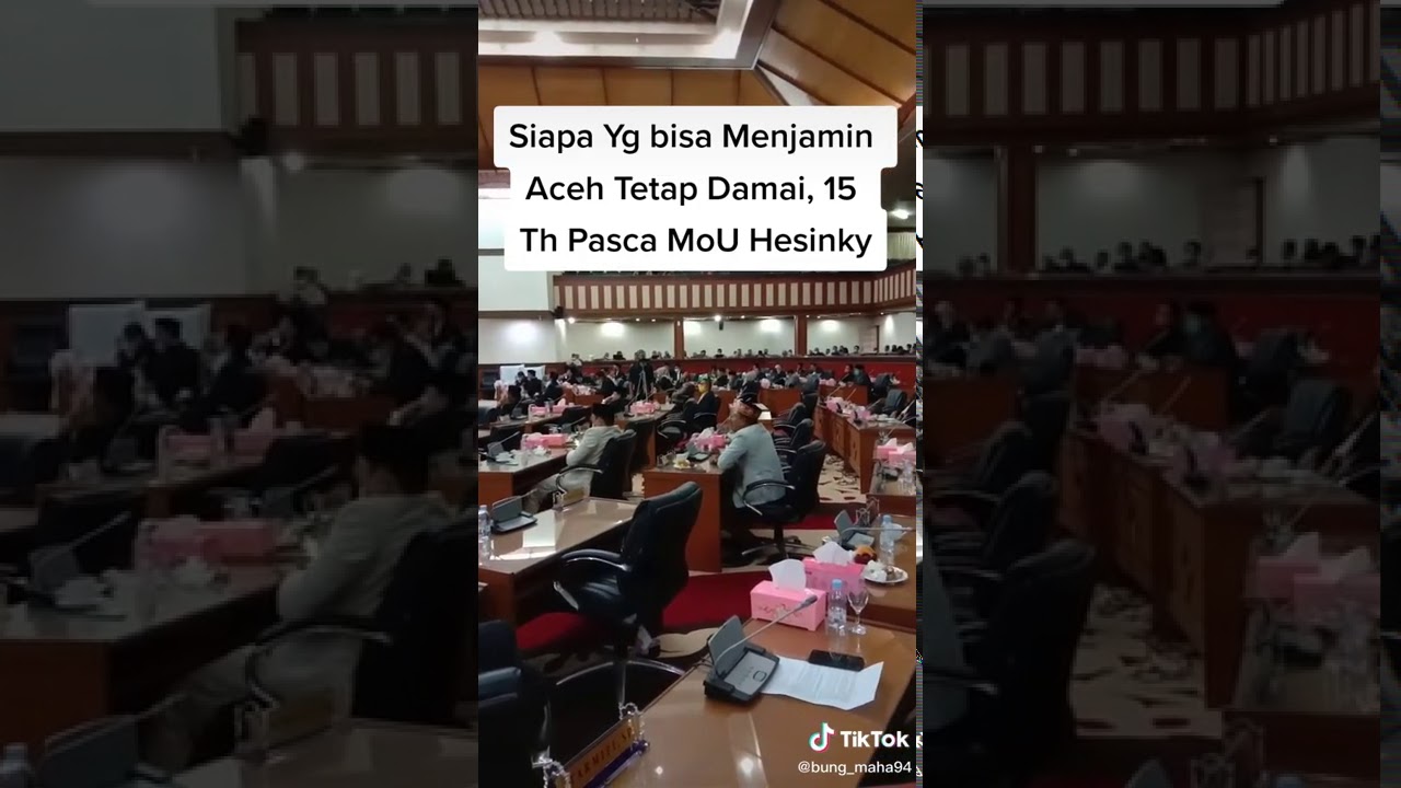 SIDANG PARIPURNA DPR ACEH DAN HAMPIR RICUH