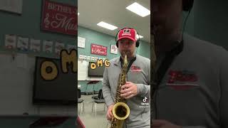 Rush E on Saxophone