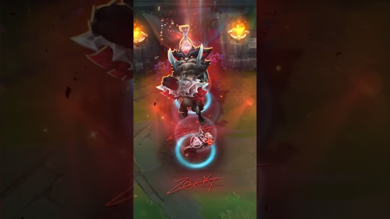 WORLDS 2024 T1 SKIN | ZEUS'S GNAR 