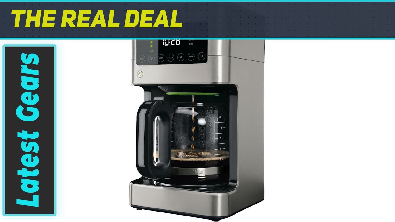 Braun BrewSense 12-Cup Drip Coffee Maker: Discover the Best in Morning Rituals
