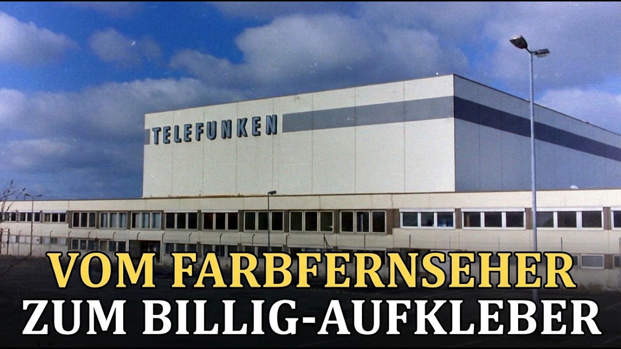Telefunken: Wie Deutschland das Fernsehen in Farbe brachte — und warum der Name trotzdem verschwand