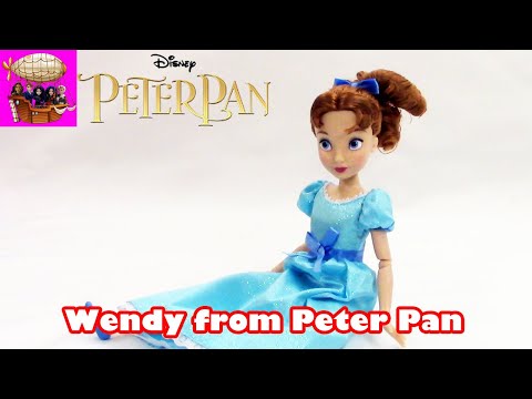 Wendy from Disney Peter Pan  Character Review and Toy Opening