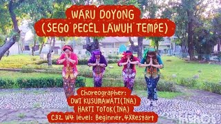 WARU DOYONG(SEGO PECEL LAWUH TEMPE)ll beginner LD ll Choreog: DWI KUSUMAWATI & HARTI TOTOK(ALL INA)