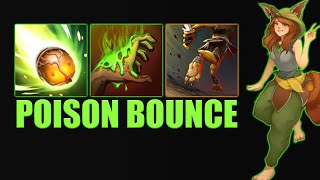 Poison Bounce POISON STING + ACORN SHOT | Ability Draft