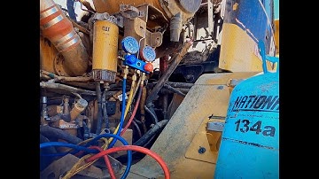 Cat 740 AC Repair