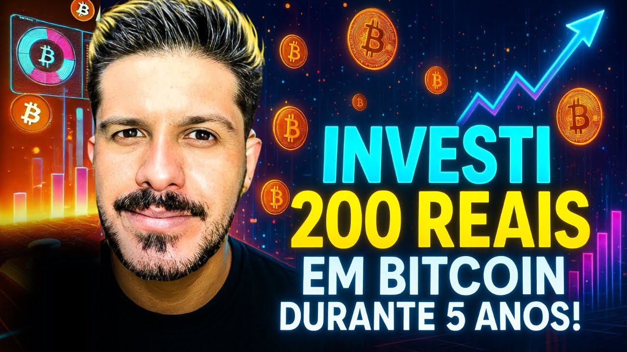 🔥 INVESTI 200 REAIS EM BITCOIN POR 5 ANOS... OLHA NO QUE DEU!