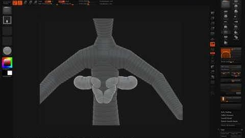 ZBrush Tutorial (Sketching with ZSpheres Basics) - Armature Brush