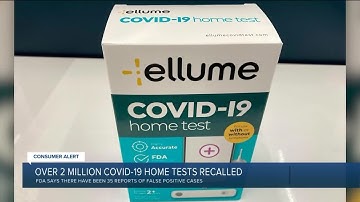 Ellume recalls over 2 million COVID-19 home tests due to potential false positives
