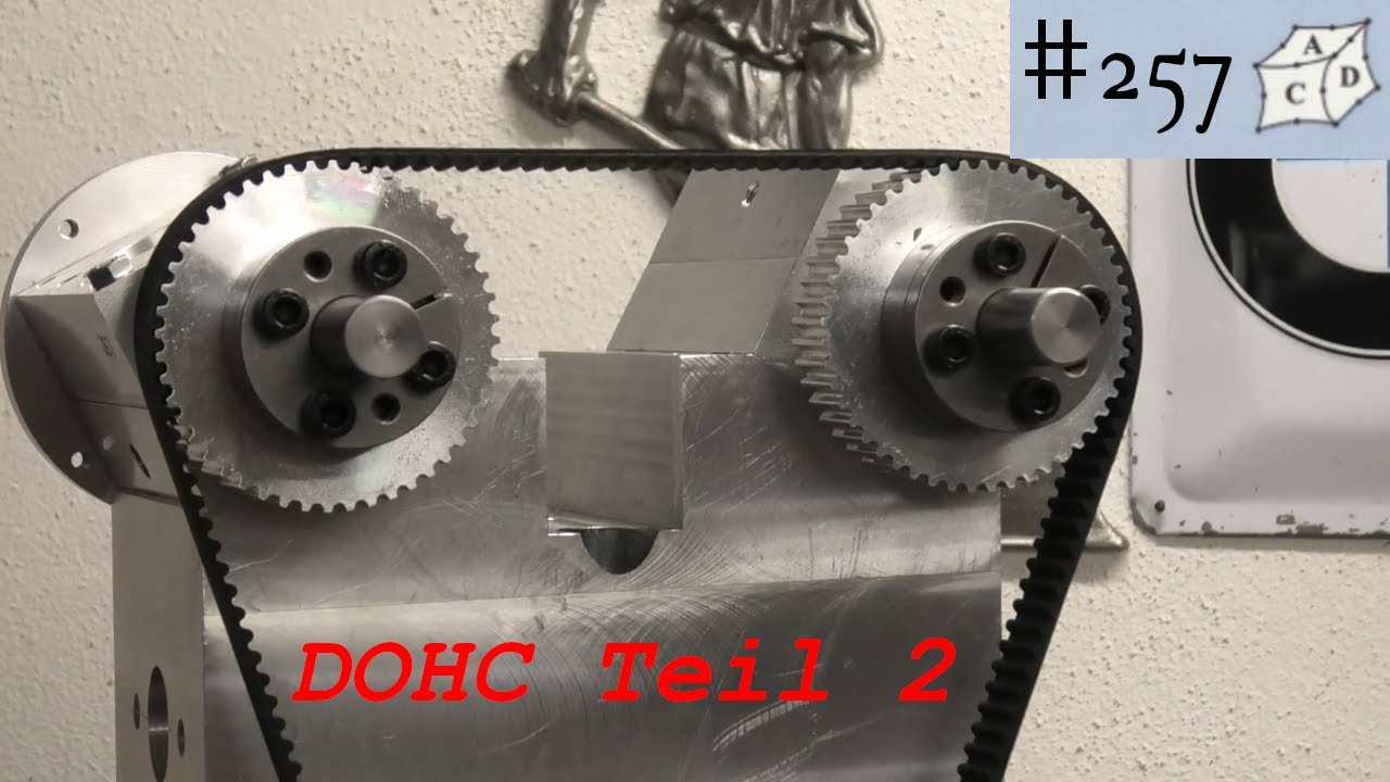 DOHC-Zylinderkopf für Eigenbau-Motor. Teil 2.
