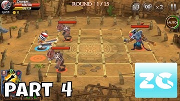 Tactics Master Squad Duel War Android IOS Walkthrough Part 4 Gameplay HD