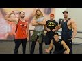 VLOG | CHEST & ARMS  | Yousef /FouseyTube,  Mike / BroScienceLife, Brock O'Hurn, & Alex Wassabi