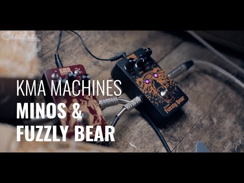 KMA Audio Machines Fuzzly Bear & Minos fuzz pedal demo