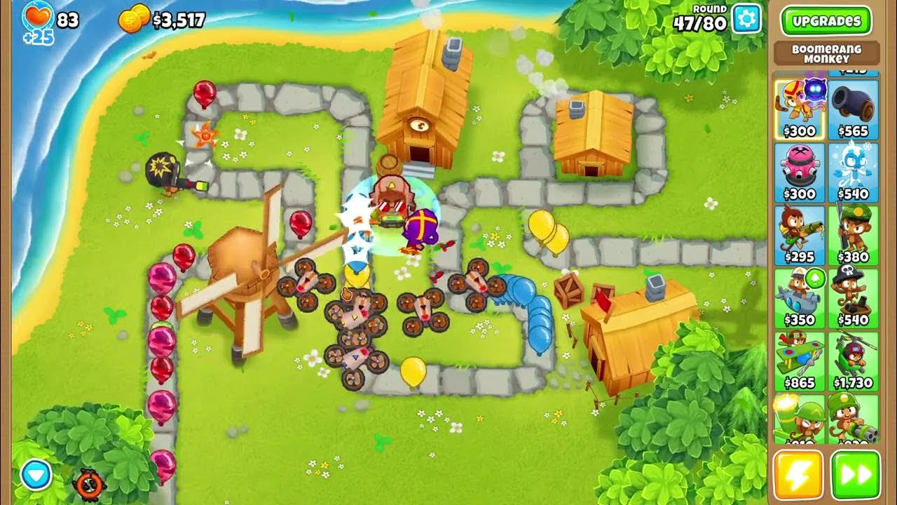 Bloons TD 6 Town Center Hard Half Cash Strategy Guide YouTube