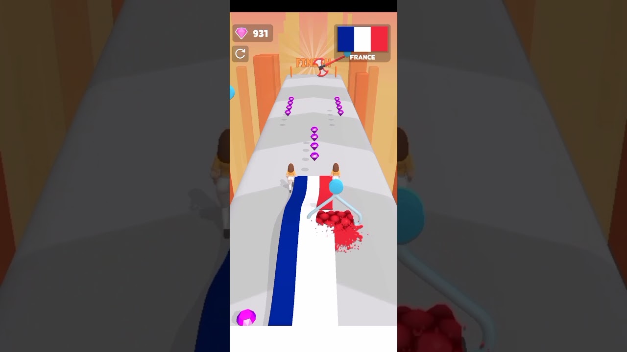 FRANCE❤❤ Flag Painters - gameplay (Android, IOS) All Levels - Levels 35 