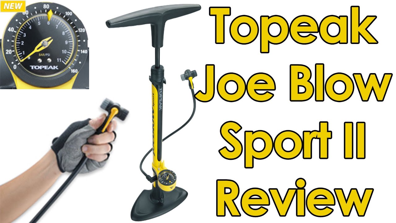 Toeval Lounge Symmetrie Topeak Joe Blow Sport II Track Pump Review - YouTube