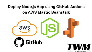 Deploy Node.js Application using Github Actions on AWS Elastic Beanstalk
