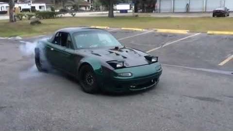 Little burnout to test linelock!