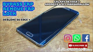 Koman pou retire id sou Samsung Galaxy S6 EDGE plus gratis san òdinatè, OTG / bypass FRP