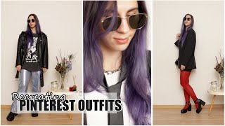 Recreating Pinterest Outfits (with the clothes I already own)