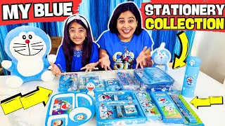 My BLUE STATIONARY Collection🌈😍 | Personal Stationary Collection | @SamayraNarulaandFamily |