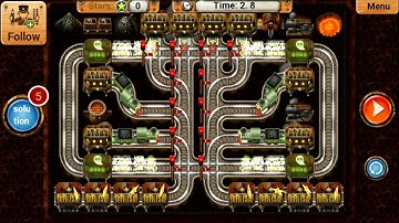 Train Track Maze Game - Train Game - Android Gameplay #1406