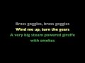 Brass goggles lyrics by steam powered giraffe