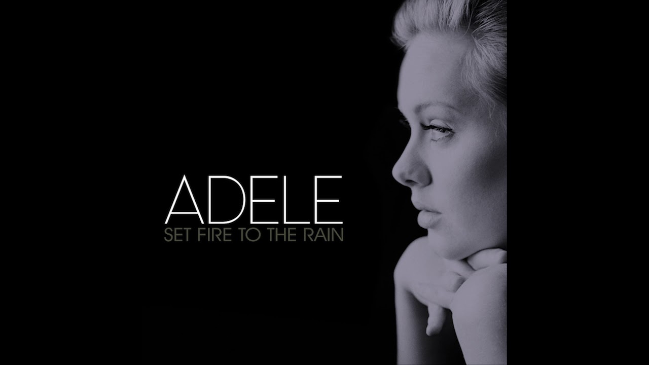 Adele set fire to the rain lyrics karaoke