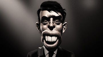 La Quete - Brel - ZBrush 4 Timelapse Modeling and Polypainting - Dethan