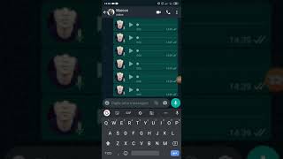 How to put a print with audio in WhatsApp Status or even send it to other people Android and iOS screenshot 1