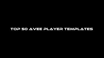 TOP 50 AVEE PLAYER TEMPLATES (TRAP & BASS, NIGHTCORE, DUBSTEP, 3D, ETC) (PART 1)