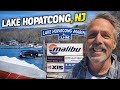 LAKE HOPATCONG, NJ, MARINE GETS A NEW BOAT #lakehopatcong #newjersery #nj #lake #marina #deliveryday
