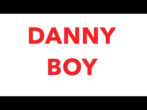 DANNY BOY: Great BEAUTY From Beyond (Official Music Video)