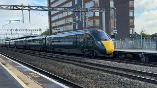 Great Western Railway Trains at Swindon on October 19th 2024
