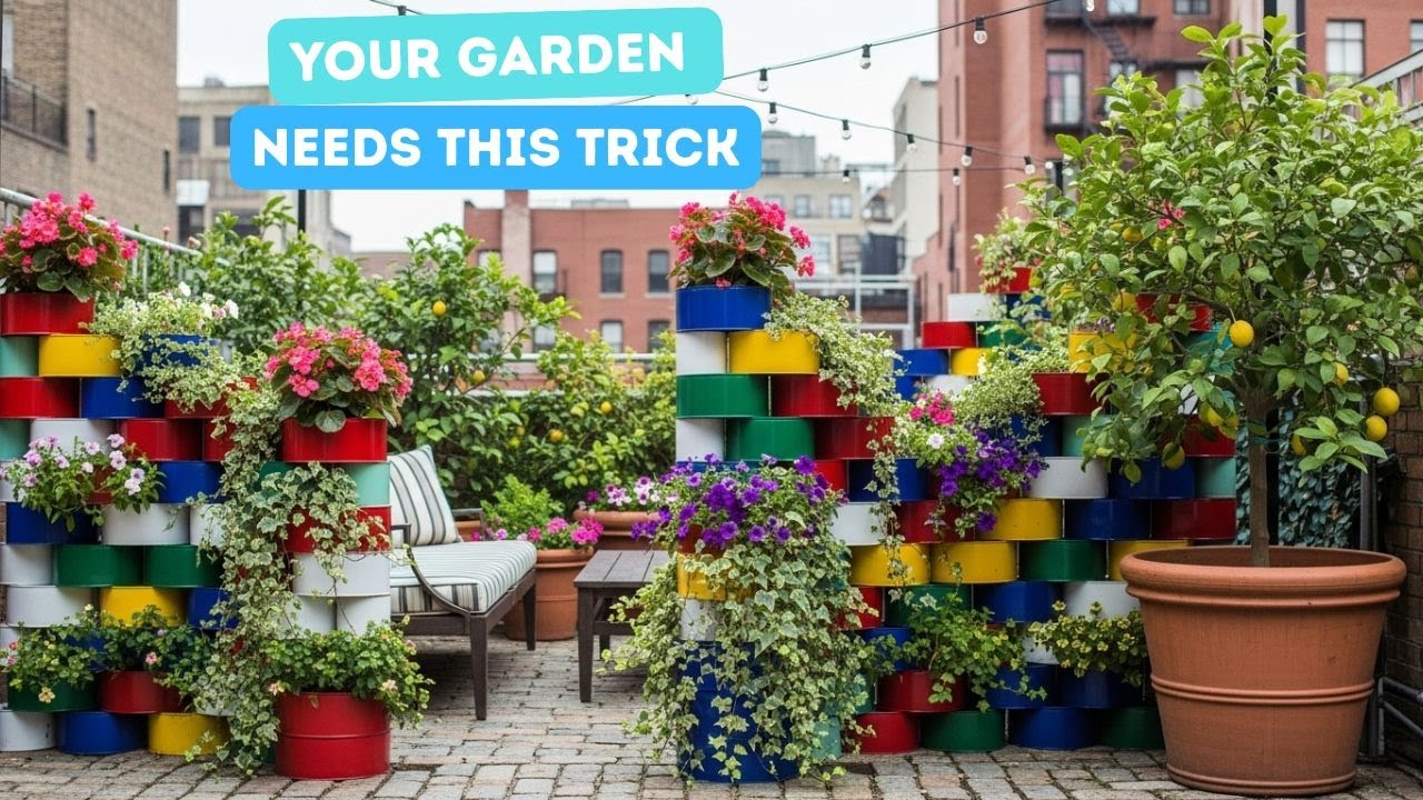 I Turned Trash Into Tranquil Borders!? 13 DIY Garden Edging Ideas Using Tires, Cans & Doors