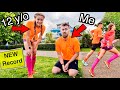 I took a national level 12 year old to parkrun new record