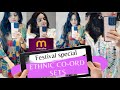 Meesho Co-ords Set Haul 💕|| Festive/ Ethnic Co-ord set haul🤩 || Priya Thakur || #meeshohaul