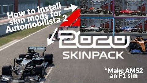 How To Install Skins For Automobilista 2 (Make AMS 2 A Realistic F1 Sim)